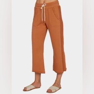 Mate the Label Kayden Cropped Drawstring Sweatpants in Sedona